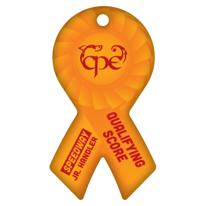 CPE Score Orange Ribbon Tag