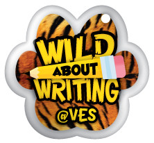 Custom Paw Brag Tag - Wild About Writing