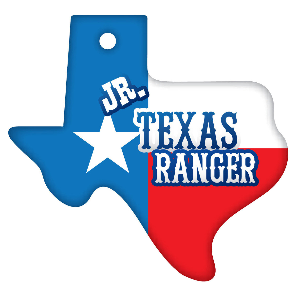 Texas Brag Tags - Jr. Texas Ranger