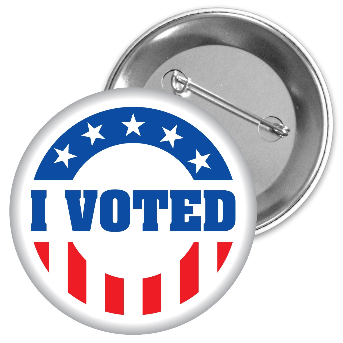 Metal Button - I Voted