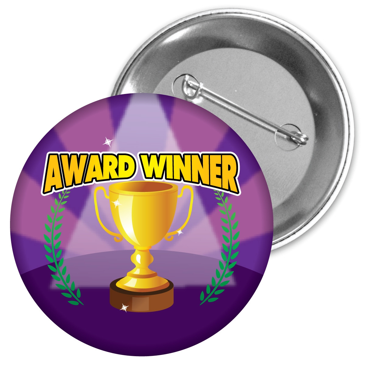Metal Button - Award Winner