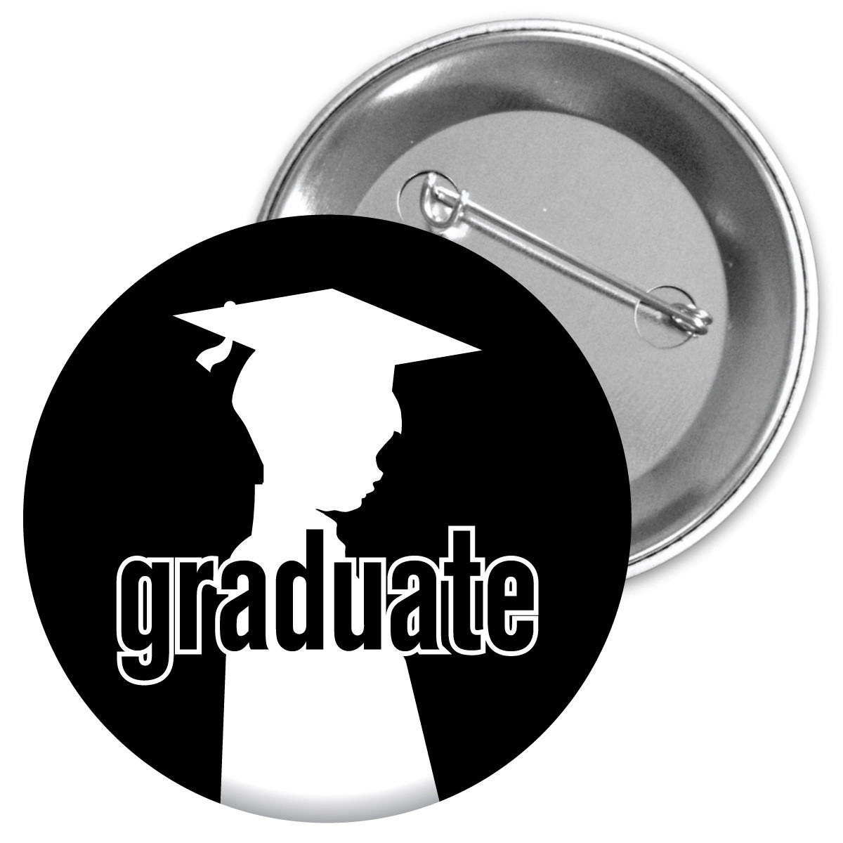 Metal Button - Graduate
