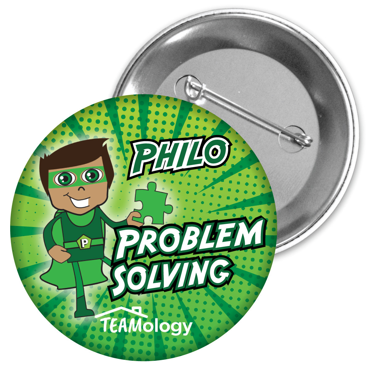 Metal Button - Problem Solving (Philo)