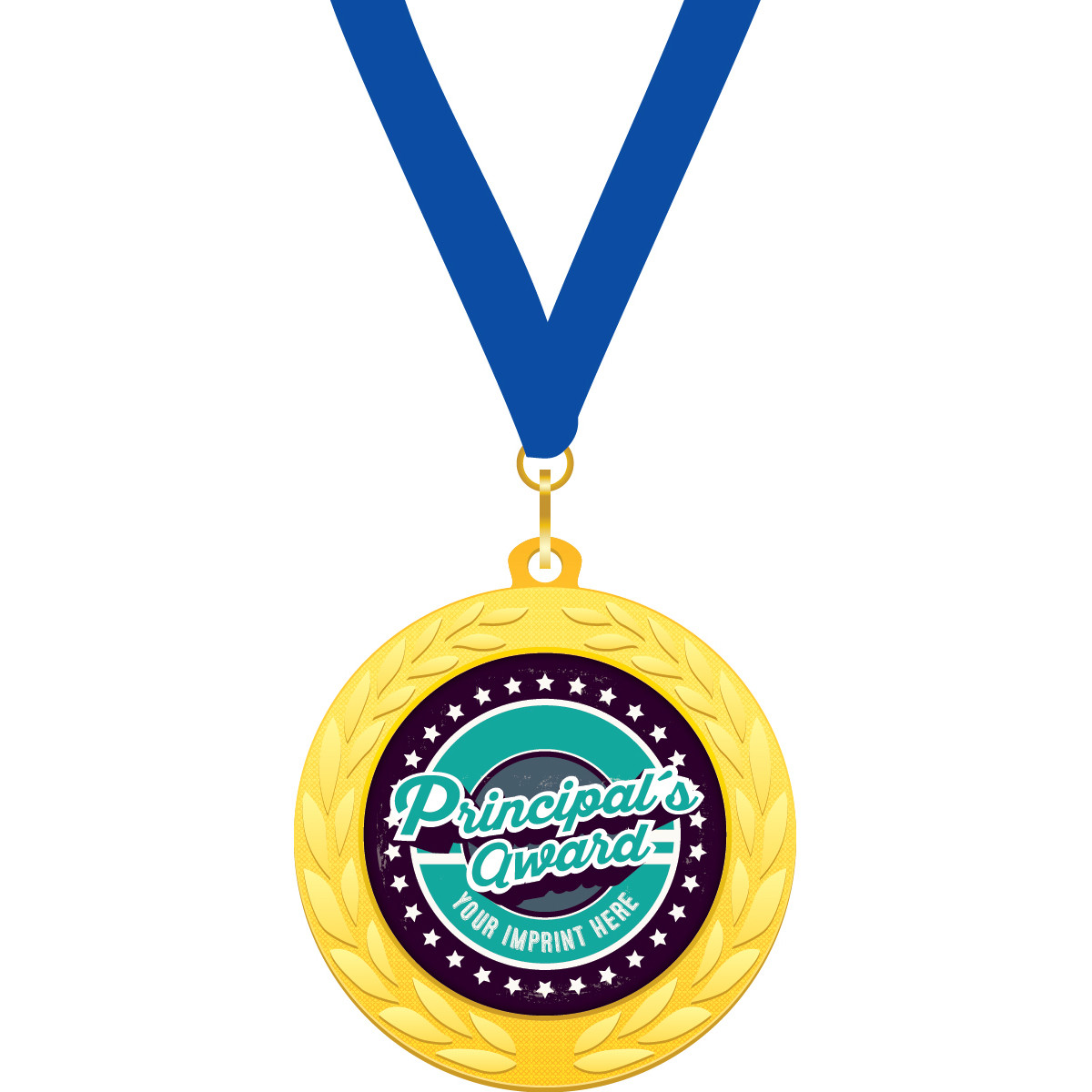 Custom Gold Medallion - Principal's Award