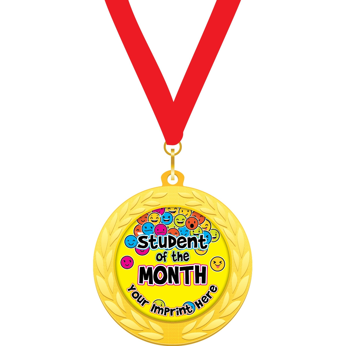 Custom Gold Medallion - Student of the Month