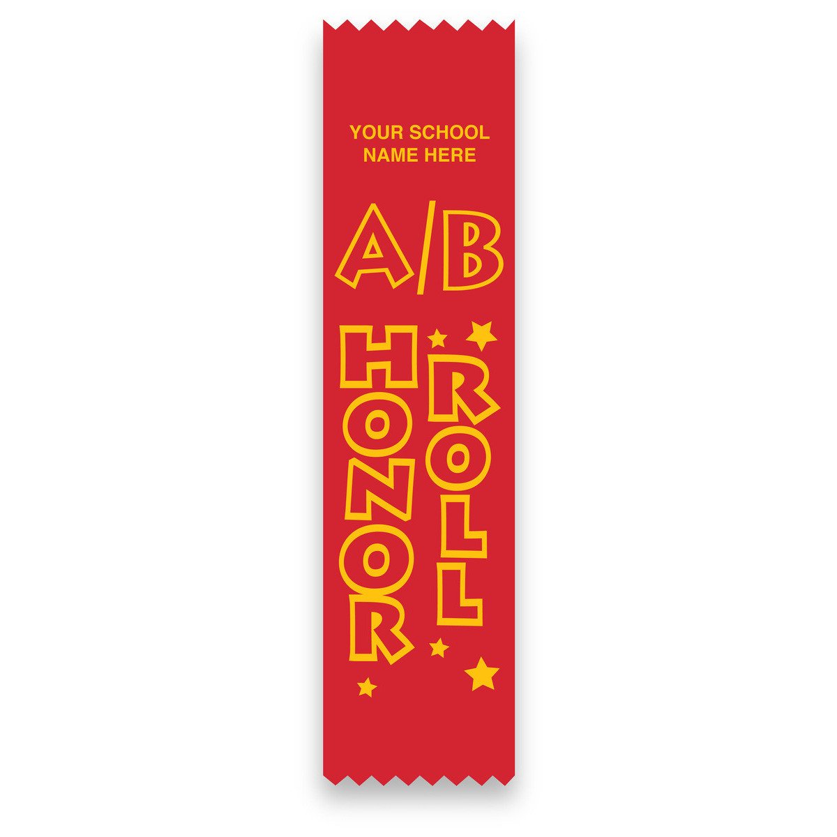 Imprinted Flat Ribbon - AB Honor Roll
