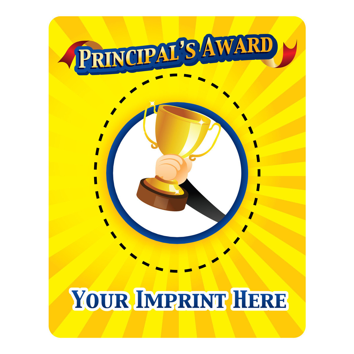 Custom Picture Frame Magnet- Principal's Award
