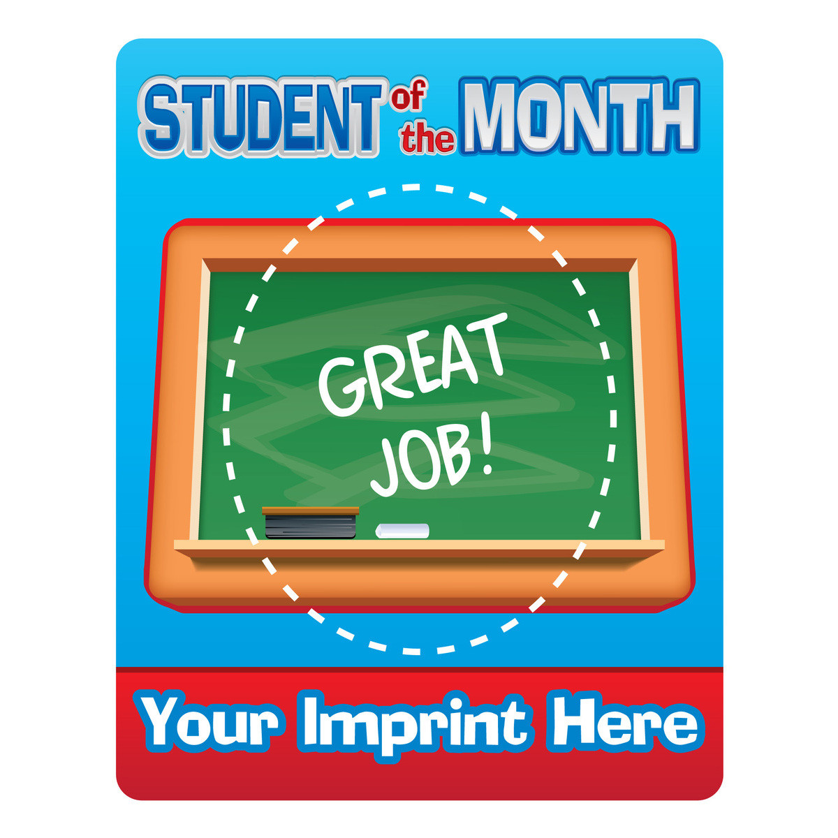 Custom Picture Frame Magnet- Student of the Month