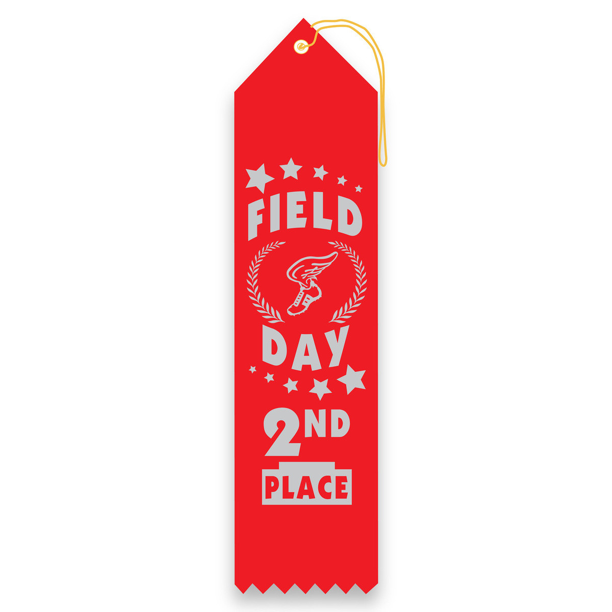 Carded Ribbon - Field Day, 2nd Place