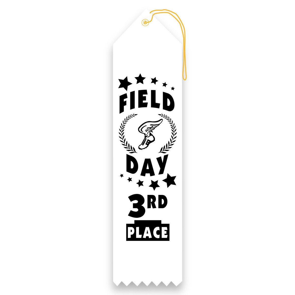Carded Ribbon - Field Day, 3rd Place