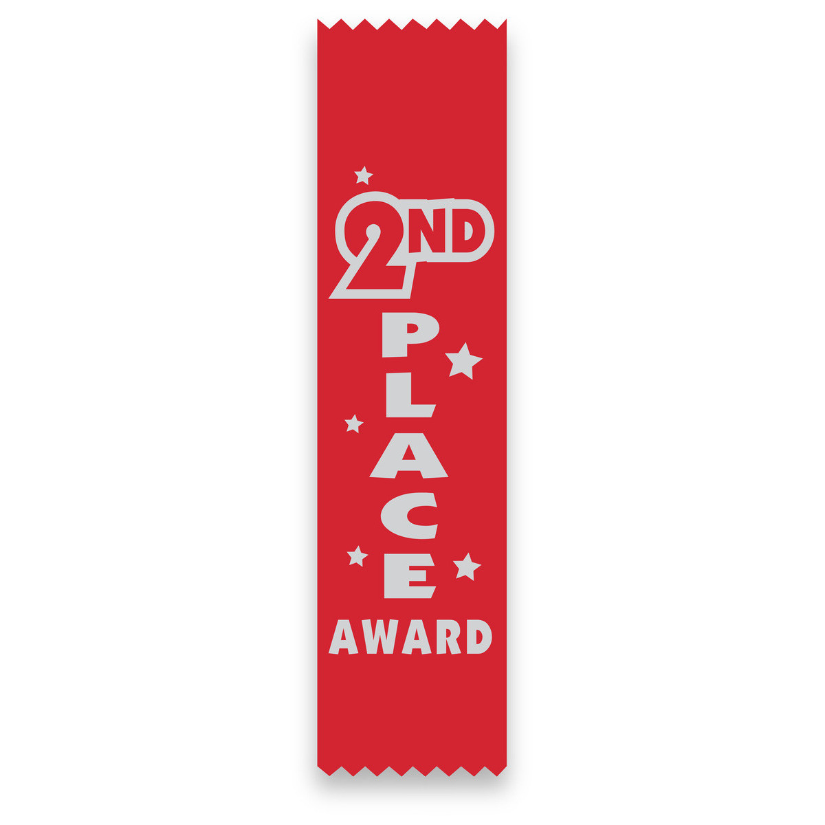 Flat Ribbon - 2nd Place Award
