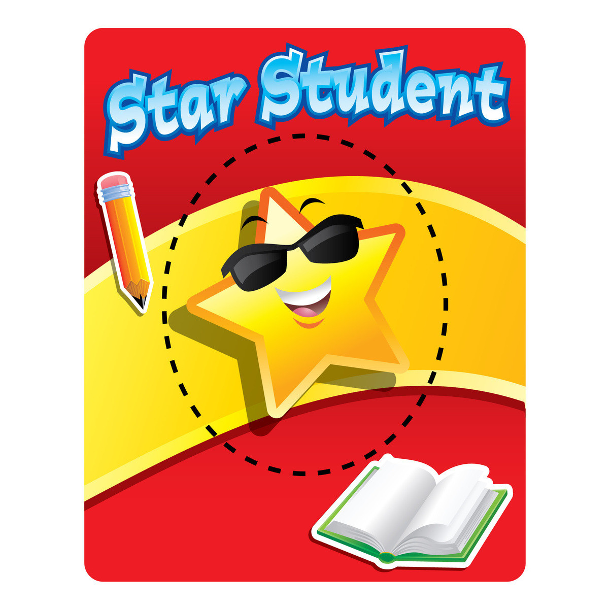 Picture Frame Magnet- Star Student