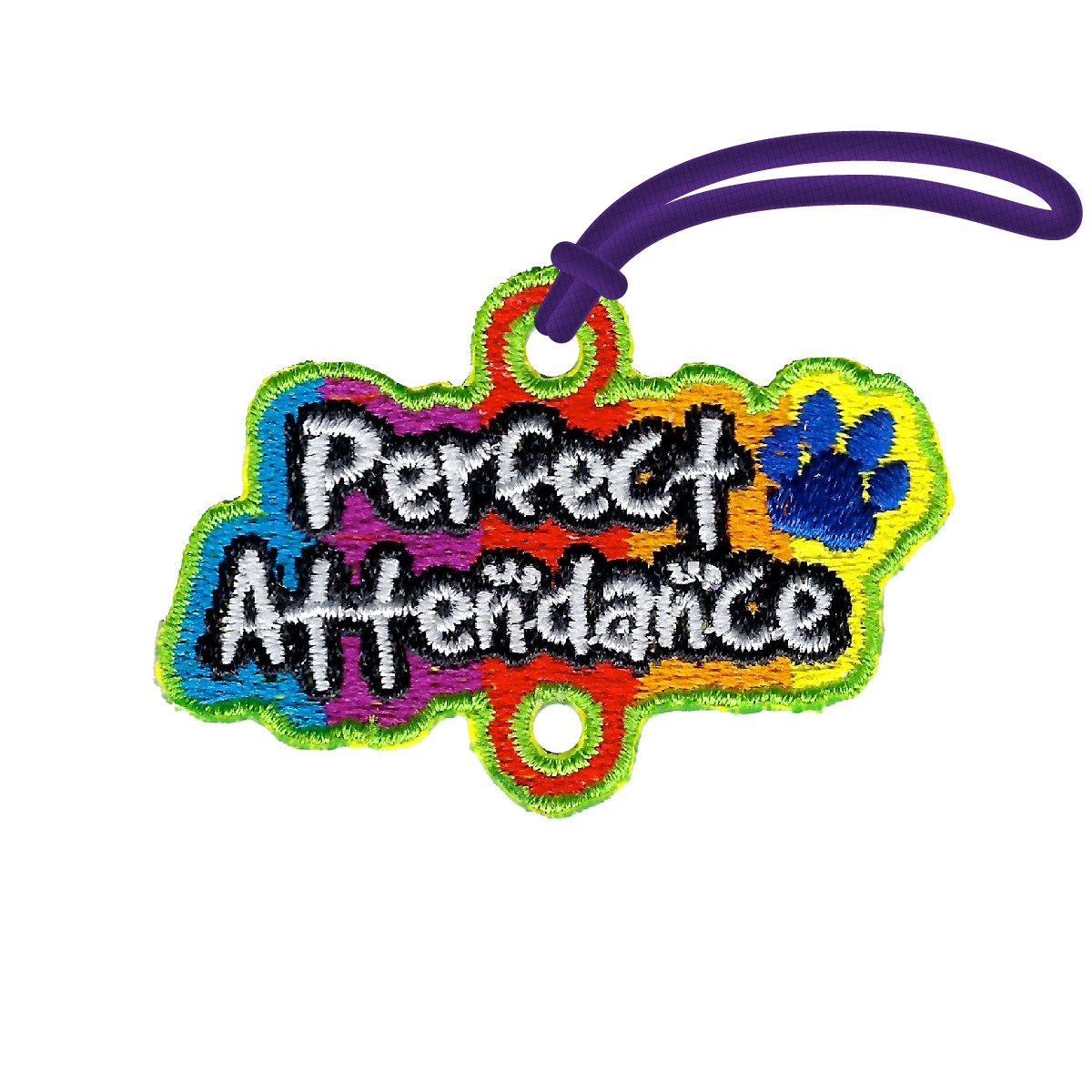 PATCH Tag - Perfect Attendance (Paw)