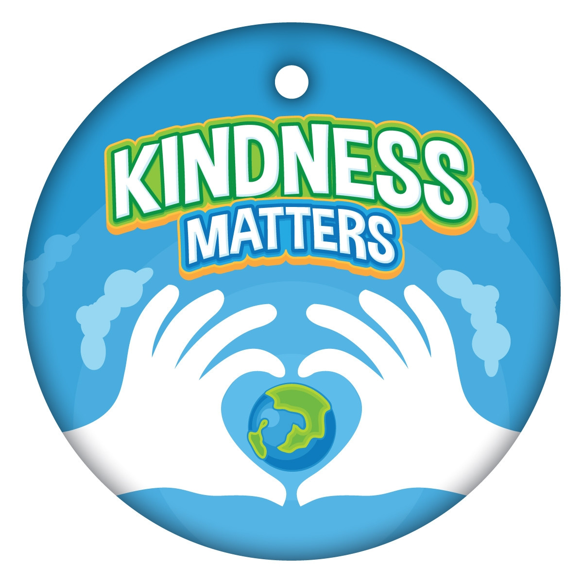 2" Circle Brag Tags - Kindness Matters 