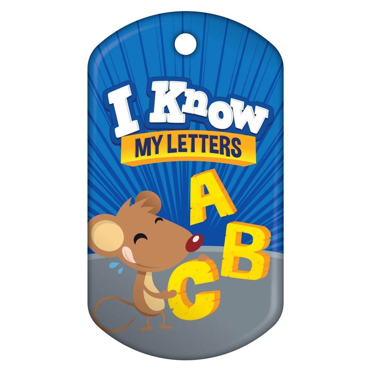 Dog Brag Tags - I Know My Letters