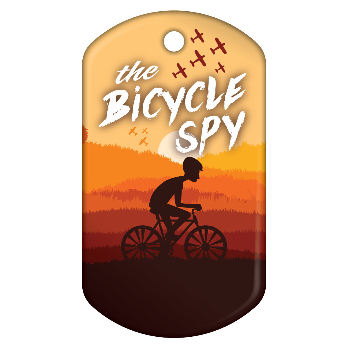 Dog Brag Tags - The Bicycle Spy