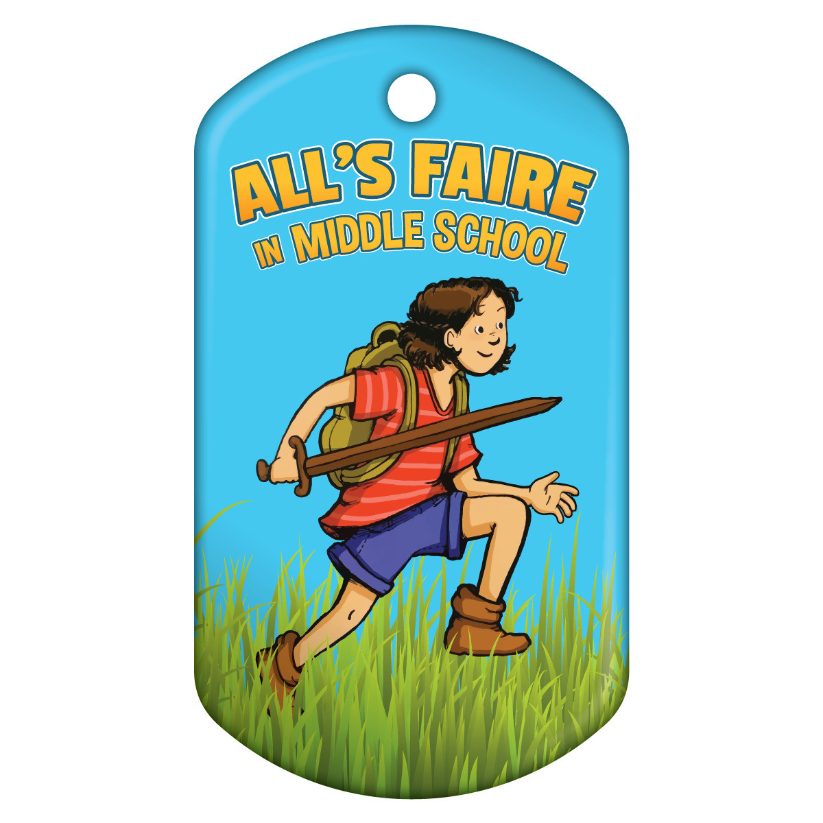 Dog Brag Tags - All's Faire in Middle School