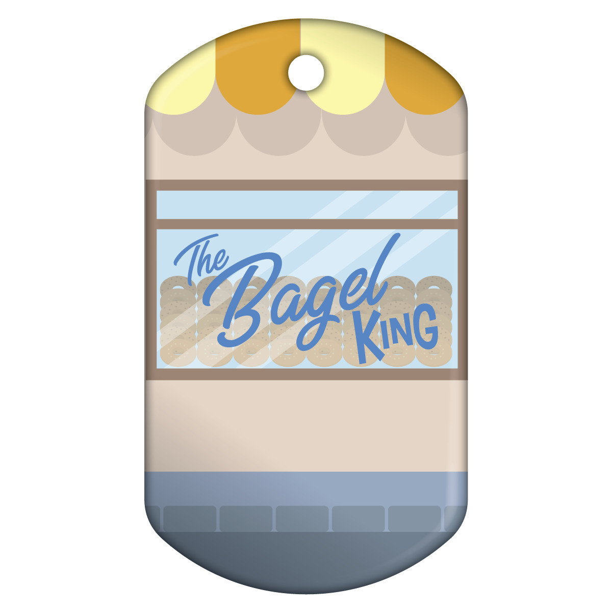 Dog Brag Tags - The Bagel King