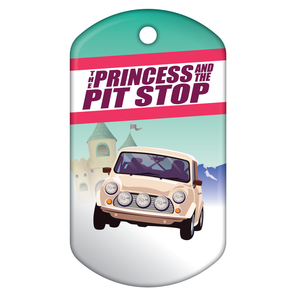Dog Brag Tags - The Princess and the Pit Stop
