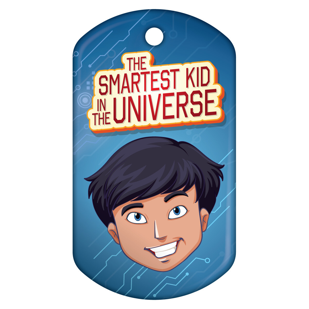 Dog Brag Tags - The Smartest Kid in the Universe