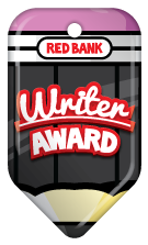 Custom Pencil Brag Tag - Writer Award