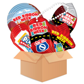 Red Ribbon Student Pack - FOLLOW THE DRUG FREE ROAD