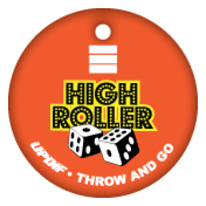 Custom Circle Brag Tag - High Roller UPDIF Throw and Go