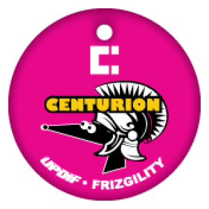 Custom Circle Brag Tag - Centurion UPDIF Frizgility