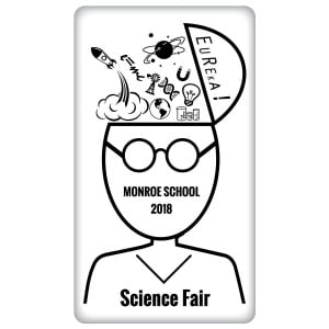Custom Rectangular Statement Magnet- Science Fair