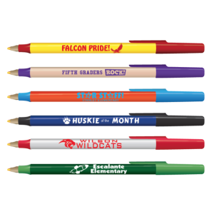 Custom Stick Pens - School