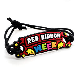 3D Bands - Red Ribbon Week (Stars)