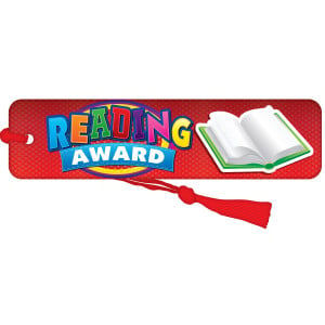 Bookmark with Red Tassel - Reading Award
