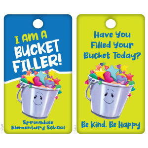 Custom Badge Tag - I Am A Bucket Filler