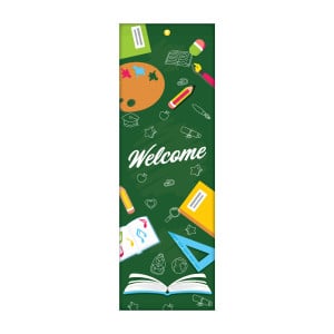 Classroom Door Banners (1' x 3') - Welcome