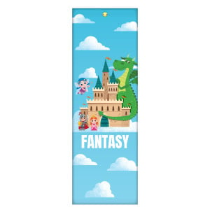 Classroom Door Banners (1' x 3') - Fantasy