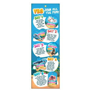 Classroom Door Banners (1' x 3') - VBS Exploring Friendship with God