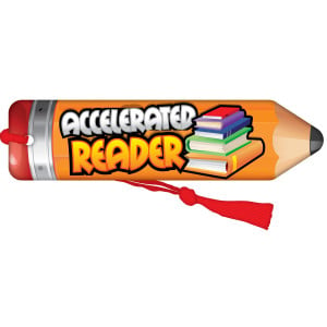 Pencil Bookmark with Red Tassel - Accelerated Reader