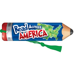 Pencil Bookmark with Green Tassel - Read Across America