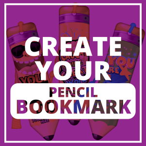 Custom Pencil Bookmark with Color Tassel - School