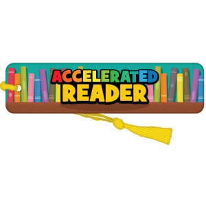 Bookmark with Yellow Tassel - Accelerated Reader (Bookshelf)