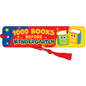 Bookmark with Red Tassel - 1000 Books Before Kindergarten