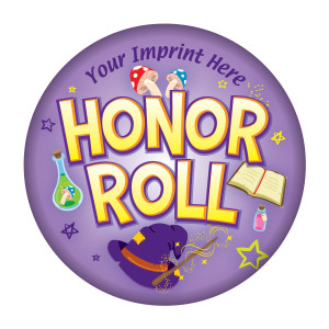 Custom Metal Button - Honor Roll