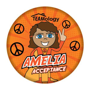 Metal Button - Acceptance (Amelia)