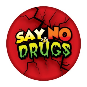 Metal Button - Say No To Drugs