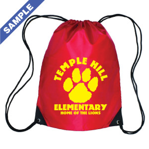 Custom Cinch Bag / Sling Bag - School 