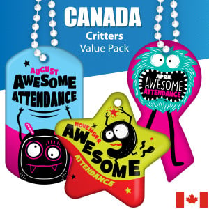 Canada Critters Attendance Pack