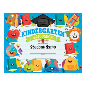 Custom 8.5" x 11" Certificate - Kindergarten Graduate