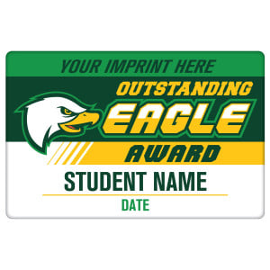 Custom Magnetic Plaque - Outstanding Eagle Award