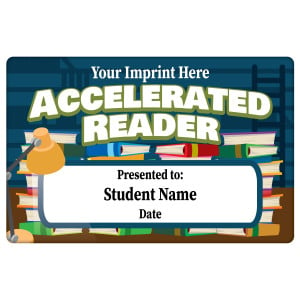 Custom Magnetic Plaque - Accelerated Reader (Library)