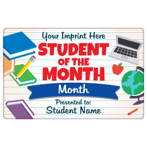 Custom Magnetic Plaque - Student of the Month